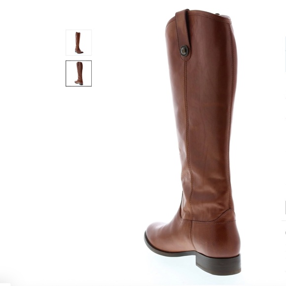 Frye Women's Brown Heeled Boots - Picture 2 of 10